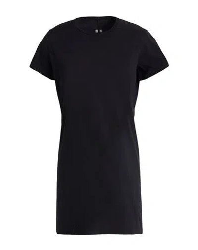 Rick Owens Woman T-shirt Black Size 6 Cotton