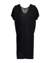 Rick Owens Woman T-shirt Black Size 6 Viscose, Silk In Black