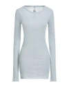 Rick Owens Woman T-shirt Sky Blue Size 4 Cotton