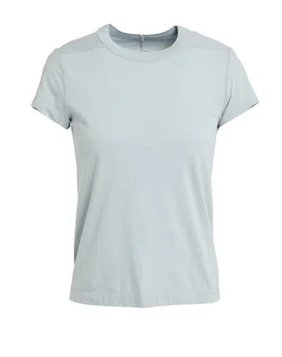 Rick Owens Woman T-shirt Sky Blue Size 4 Cotton