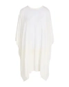 Rick Owens Woman T-shirt White Size 2 Viscose, Silk In White