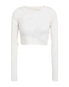 Rick Owens Woman T-shirt White Size 4 Cotton