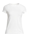 Rick Owens Woman T-shirt White Size 6 Cotton