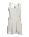 Rick Owens Woman Tank Top Beige Size 6 Cotton