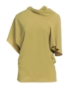 Rick Owens Woman Top Lime Green Size 10 Acetate, Seacell In Green