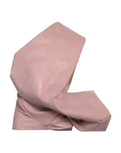 Rick Owens Woman Top Antique Rose Size 2 Cotton, Elastomultiester, Rubber In Pink