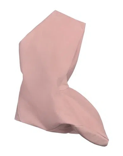 Rick Owens Woman Top Antique Rose Size 4 Cow Leather In Pink