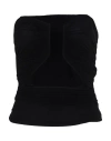 Rick Owens Woman Top Black Size 12 Cupro, Elastane
