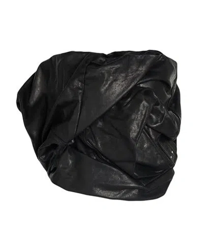 Rick Owens Woman Top Black Size 4 Calfskin