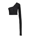 Rick Owens Woman Top Black Size 4 Cotton