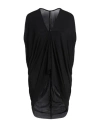 Rick Owens Lilies Woman Top Black Size 6 Viscose In Black