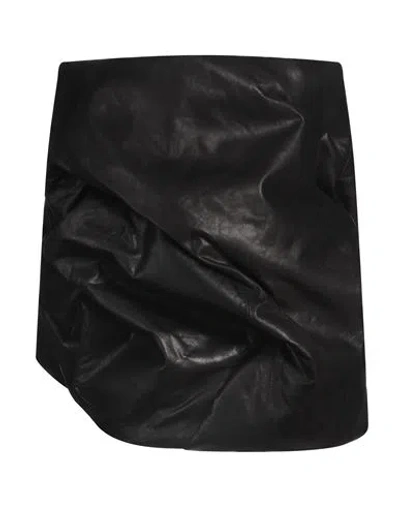 Rick Owens Woman Top Black Size 6 Calfskin