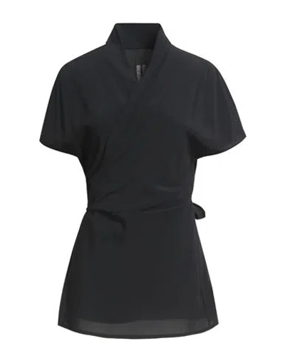 Rick Owens Woman Top Black Size 6 Cupro