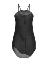 Rick Owens Scorpio Ribbed-knitted Sleeveless Tank Top In Black