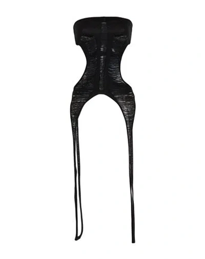 Rick Owens Woman Top Black Size S Virgin Wool