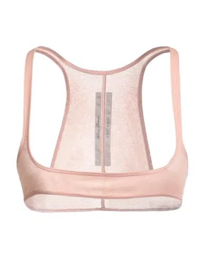 Rick Owens Woman Top Blush Size 4 Viscose, Silk In Pink