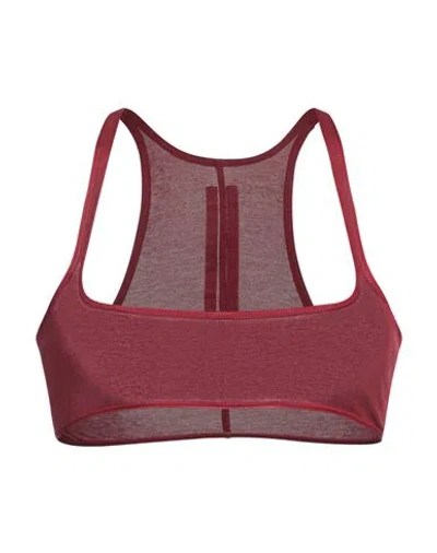 Rick Owens Womens Cherry Slim-fit Cropped Organic-cotton Top