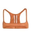 Rick Owens Woman Top Brown Size 4 Viscose, Silk