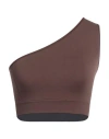 Rick Owens Woman Top Beige Size S Polyamide, Elastane In Brown