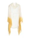 Rick Owens Woman Top Ivory Size 8 Silk In White