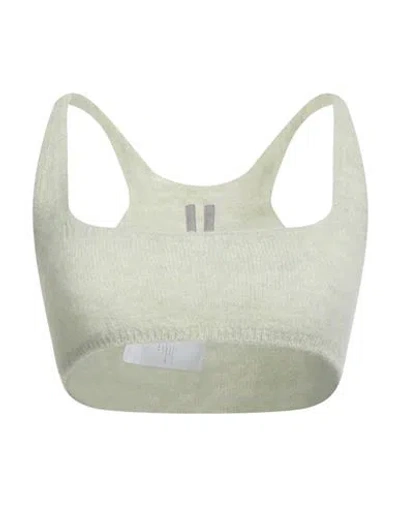 Rick Owens Woman Top Light Green Size S Alpaca Wool, Polyamide, Wool, Elastane