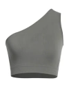 Rick Owens Woman Top Military Green Size L Polyamide, Elastane In Green
