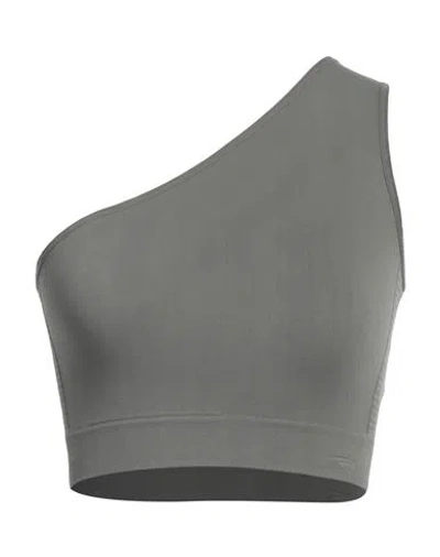Rick Owens Woman Top Military Green Size L Polyamide, Elastane