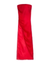 Rick Owens Woman Top Red Size 2 Silk In Red