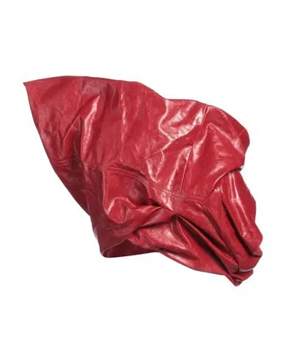 Rick Owens Woman Top Red Size 4 Calfskin