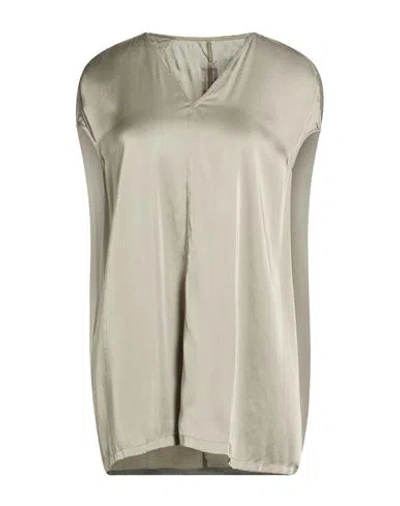 Rick Owens Woman Top Sage Green Size 2 Acetate, Viscose