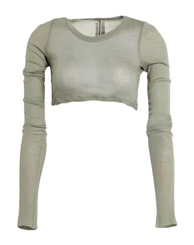 Rick Owens Woman Top Sage Green Size 4 Cotton