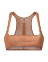 Rick Owens Woman Top Tan Size 4 Cotton In Brown
