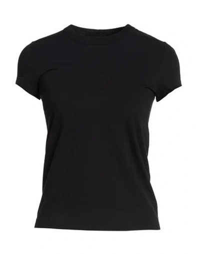 Rick Owens Woman T-shirt Black Size 4 Cotton