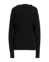 Rick Owens Woman Turtleneck Black Size S Virgin Wool In Black