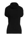 Rick Owens Woman Turtleneck Black Size S Virgin Wool In Black