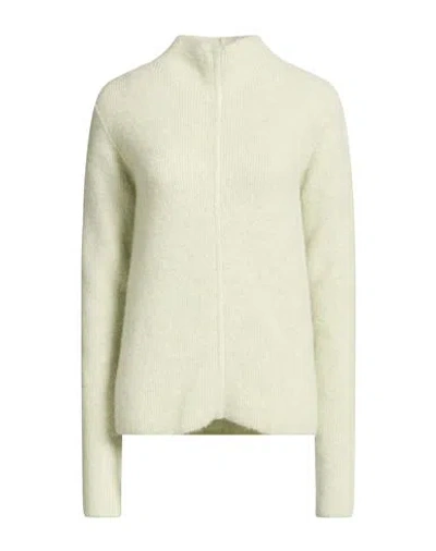 Rick Owens Woman Turtleneck Green Size L Alpaca Wool, Polyamide, Wool, Elastane