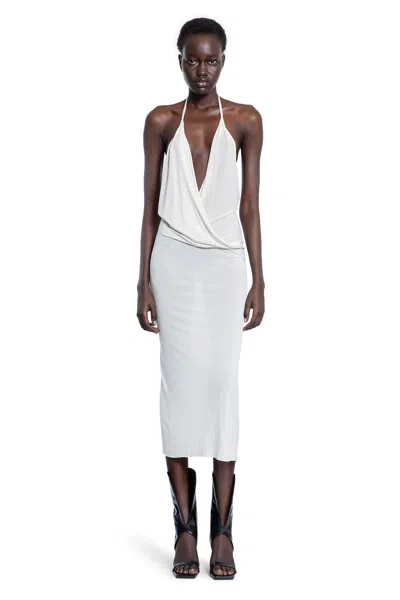 Rick Owens Woman White Dresses