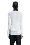 Rick Owens Woman White T-shirts & Tank Tops