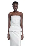 Rick Owens Woman White Tops In White