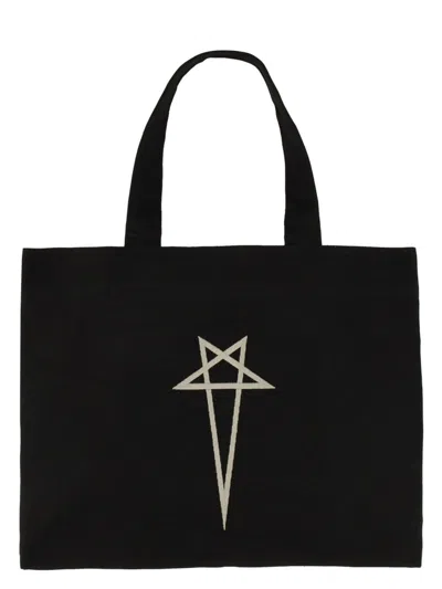 RICK OWENS WOMEN'S BEACH TOTE BAG