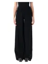 Rick Owens Blue Hollywood Bolan Bootcut Jeans In Black