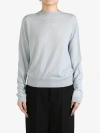 Rick Owens Wool Top In 36 Pale Blue