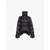 Rick Owens Black Porterville Naska Down Jacket In Black
