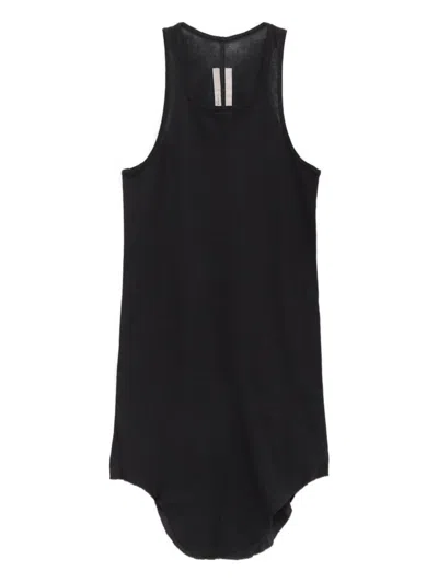 Rick Owens Women Black Round Neck Tank Top, M Luxury Tops For Women Darveys