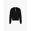 Rick Owens Eclipse Knit Sweater Black Knitwear Black In Black