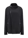 Rick Owens Women Bomber Jacket In Black