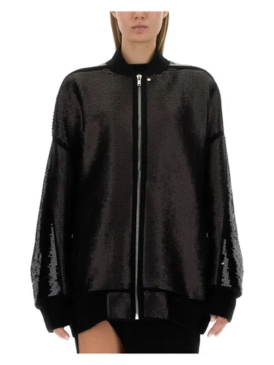 RICK OWENS WOMEN'S BOMBER JUMBO PETER