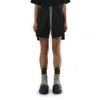 Rick Owens Woman Shorts & Bermuda Shorts Black Size 8 Cupro, Elastane In Black