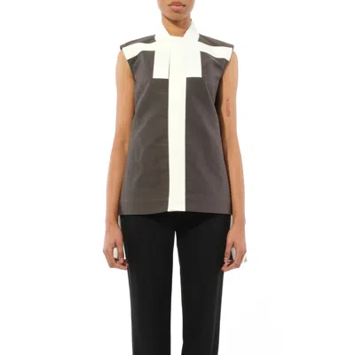 Rick Owens Women's Brion Jacket In Darkdust/milk