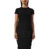 Rick Owens Women's Cropped Level T In Black